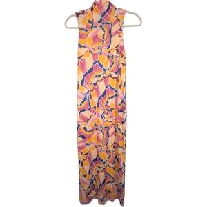 NWT AFRM sleeveless mock neck bodycon maxi dress size womans medium